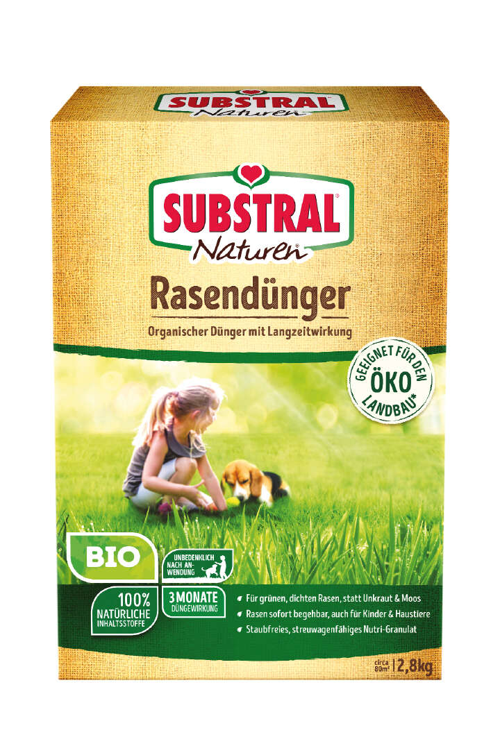 SUBSTRAL Naturen Bio Rasendünger